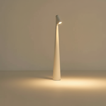 Wireless LED Table Lamp | Nordic Minimalist Design with Rechargeable Battery | Cordless Indoor Lighting