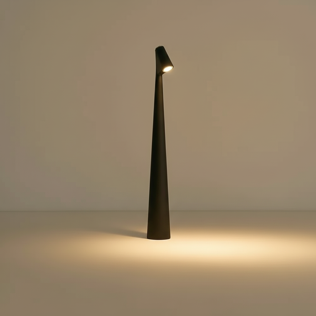 Wireless LED Table Lamp | Nordic Minimalist Design with Rechargeable Battery | Cordless Indoor Lighting