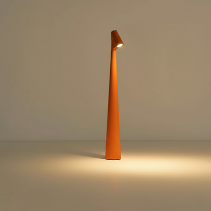 Wireless LED Table Lamp | Nordic Minimalist Design with Rechargeable Battery | Cordless Indoor Lighting
