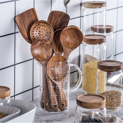 Wooden Cooking Utensil Set