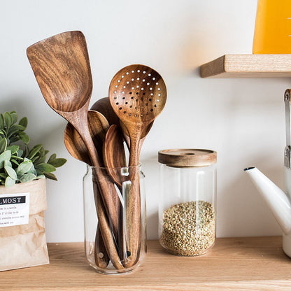 Wooden Cooking Utensil Set