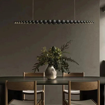 Wooden Beads Chandelier Light | Rustic Design with Soft Lighting | Elegant Home Decor for Dining Room