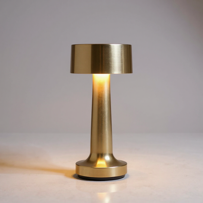 Aurelo Cordless Table Lamp – Rechargeable LED Metal Accent Lighting Dining Living Spaces