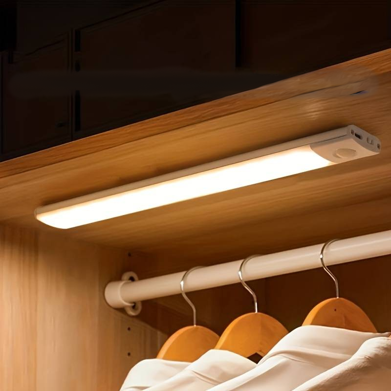 Rechargeable Motion Sensor LED Light – Easy Stick-On Wireless Lighting for Hallways, Closets & Stairs