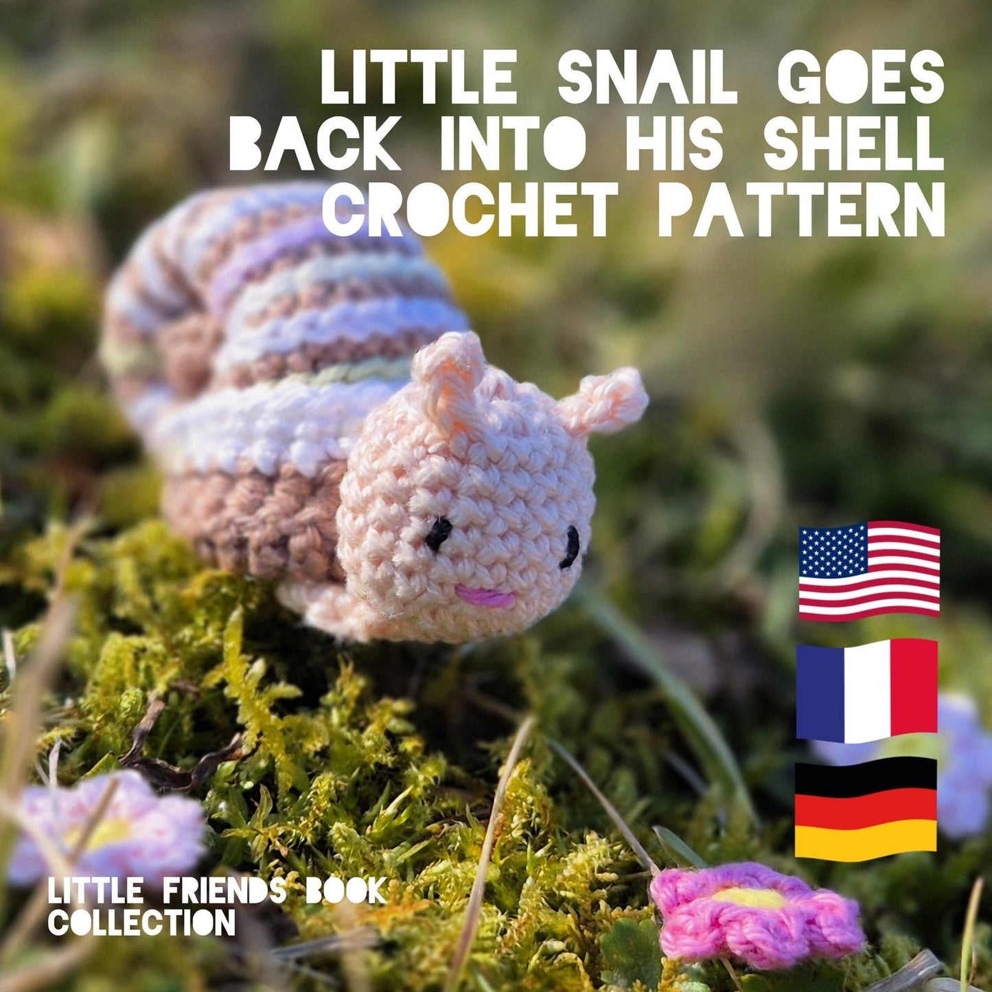 Peekaboo Snail Crochet Pattern