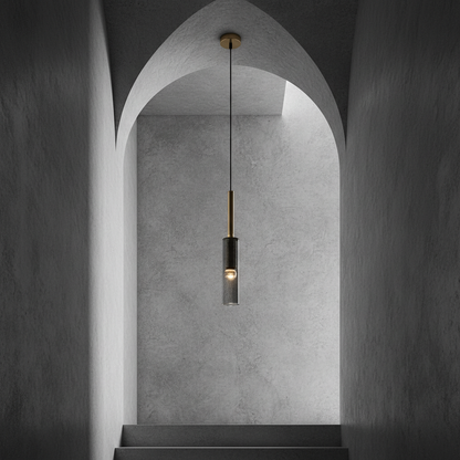Nordic Elegance | Glass Pendant Light with Adjustable Height | Stylish Design for Modern Kitchens