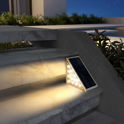 Outdoor Solar Step Lights | Energy-Efficient LED Design for Safety & Style