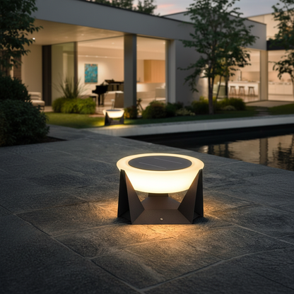 Landinglight | Solar Lights Outdoor with High Efficiency Panels | Waterproof Design for Versatile Ambience