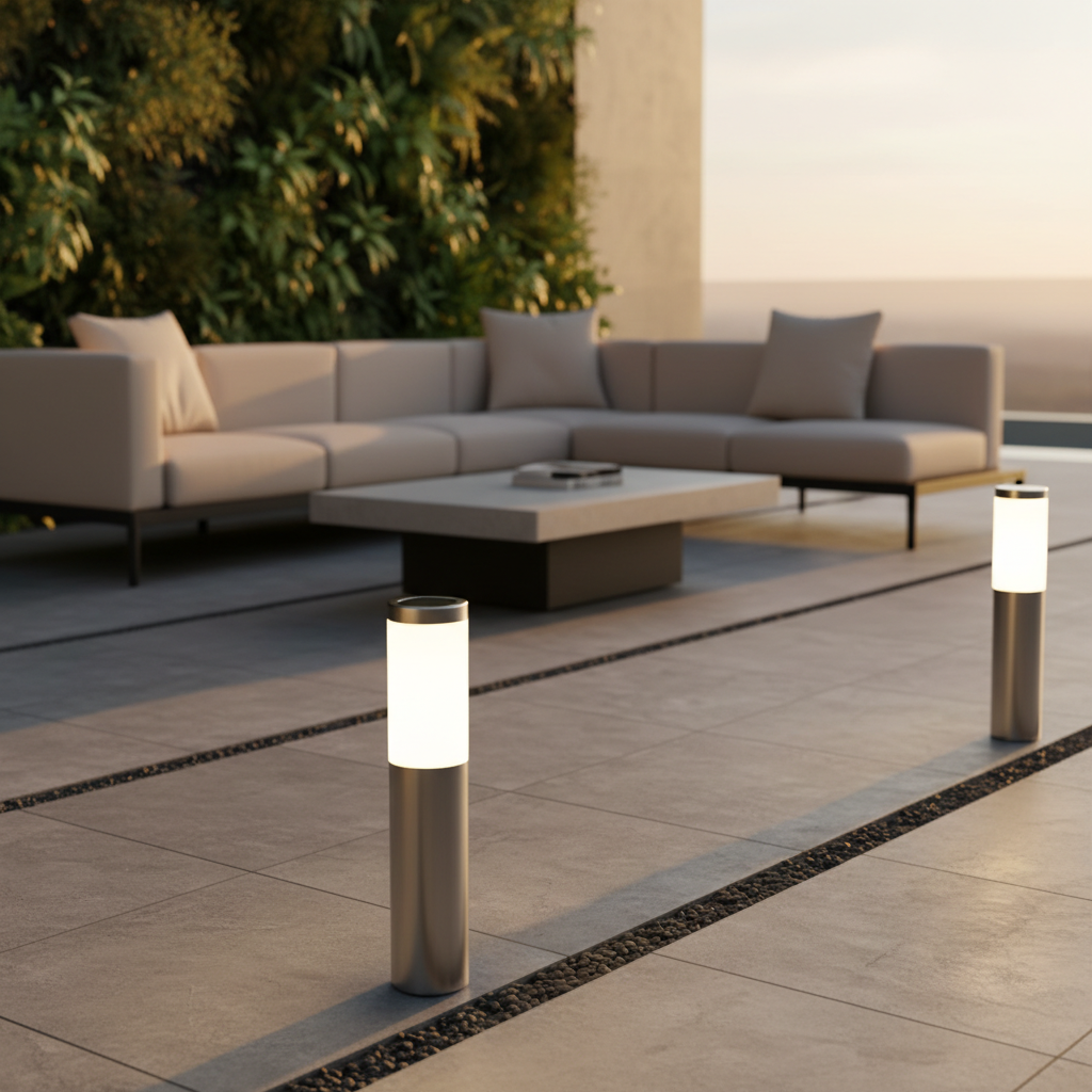 SolarShimmer | Solar Lights Outdoor with Intelligent Sensor | Weatherproof Landscape Lighting for Effortless Illumination