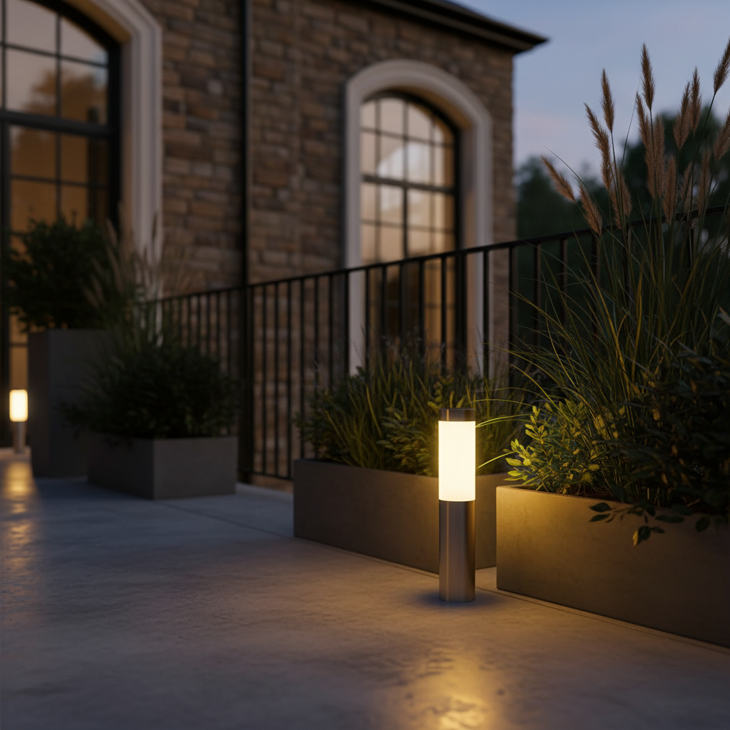 SolarShimmer | Solar Lights Outdoor with Intelligent Sensor | Weatherproof Landscape Lighting for Effortless Illumination