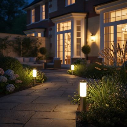 SolarShimmer | Solar Lights Outdoor with Intelligent Sensor | Weatherproof Landscape Lighting for Effortless Illumination