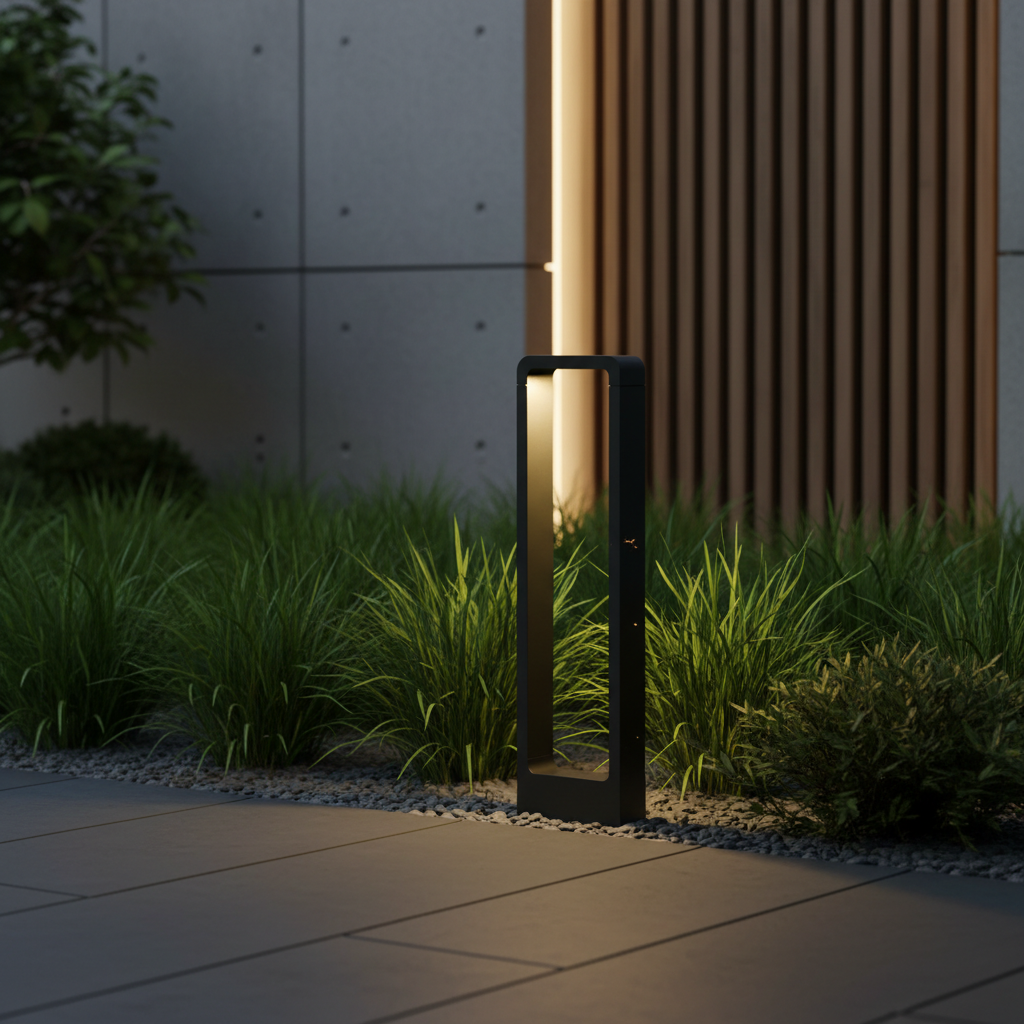 TerraLuxe | Outdoor Light for Gardens with Robust Aluminum Design | Elegant Illumination for Pathways and Driveways