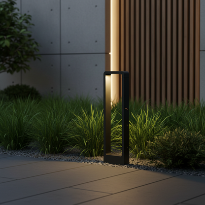 TerraLuxe | Outdoor Light for Gardens with Robust Aluminum Design | Elegant Illumination for Pathways and Driveways