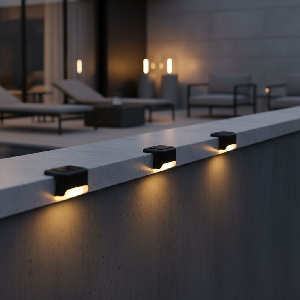 Solar Garden Lights | Wireless Outdoor Wall Lighting with Automatic On/Off | Eco-Friendly Illumination for Garden Ambiance