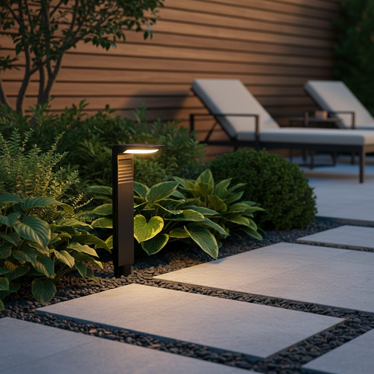 EcoGlow | Solar Garden Lights with Elegant Design & LED Efficiency | Eco-Friendly Illumination for Outdoor Spaces