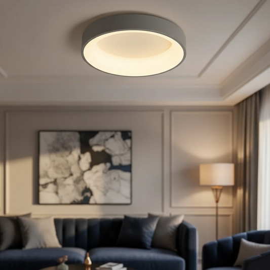Nordic | Flush Mount Ceiling Light with Energy-Efficient LED Design | Minimalist Style for Modern Interiors