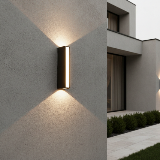 Cascade Collection | Outdoor Wall Light with Durable Aluminum Design | Modern Elegance for Indoor & Outdoor Use