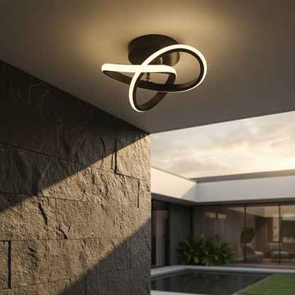 Smartlight | Flush Mount Ceiling Light with Adjustable 3 Lighting Modes | Elegant Design for Versatile Atmosphere