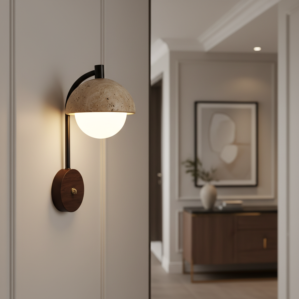 Sculptural Arco Wall Lamp | Soft LED Light with Minimalist Design | Elegant Sconce for Contemporary Interiors