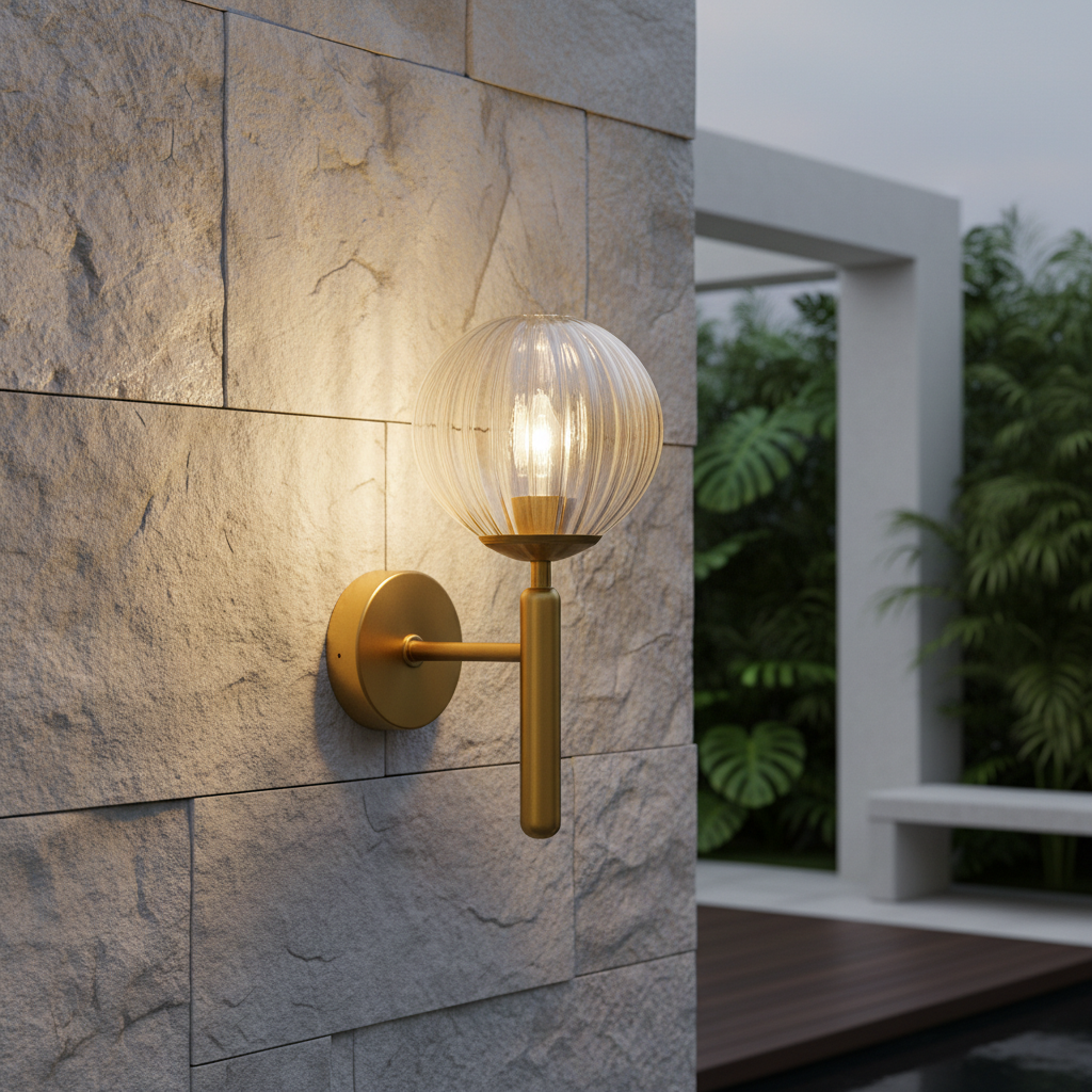 Nordic Sphere | Wall Sconce Lighting with Soft LED Glow | Minimalist Design for Modern Interiors