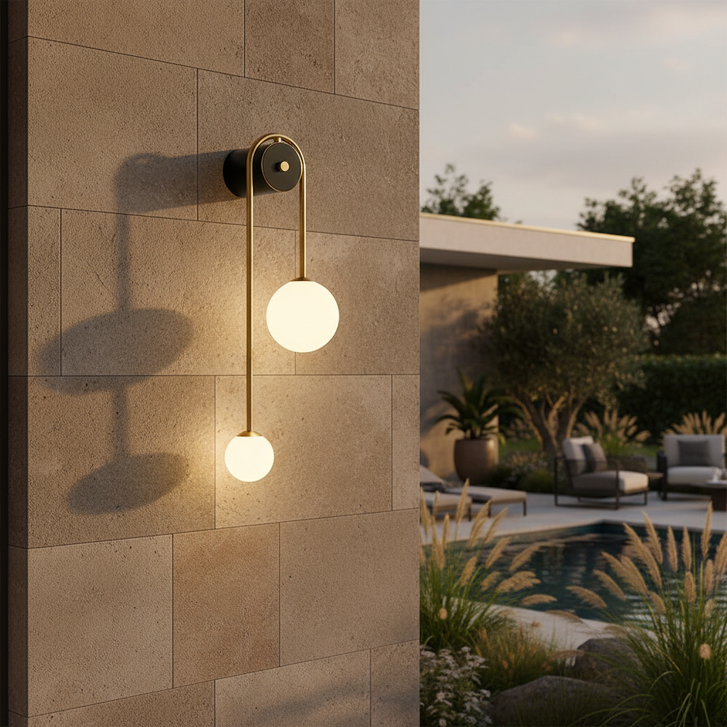 Elegant Arch Wall Sconce Light with Soft LED Glow | Contemporary Design for Stylish Interiors
