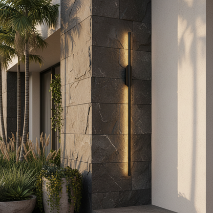 Linear Wall Light | Dimmable Integrated LED Sconce for Modern Elegance