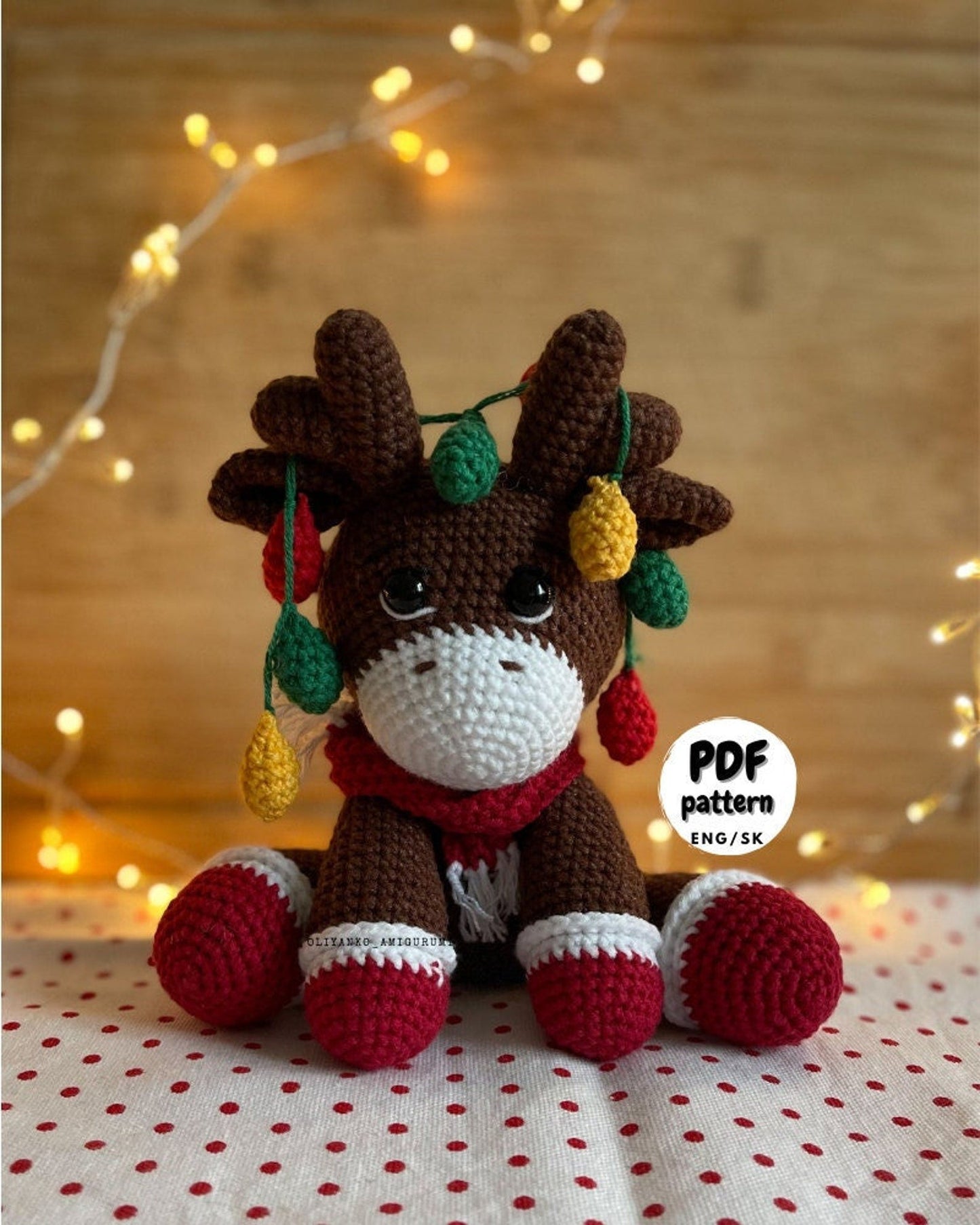 Holiday Reindeer Crochet Pattern