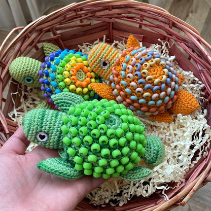 Peekaboo Turtle Crochet Pattern