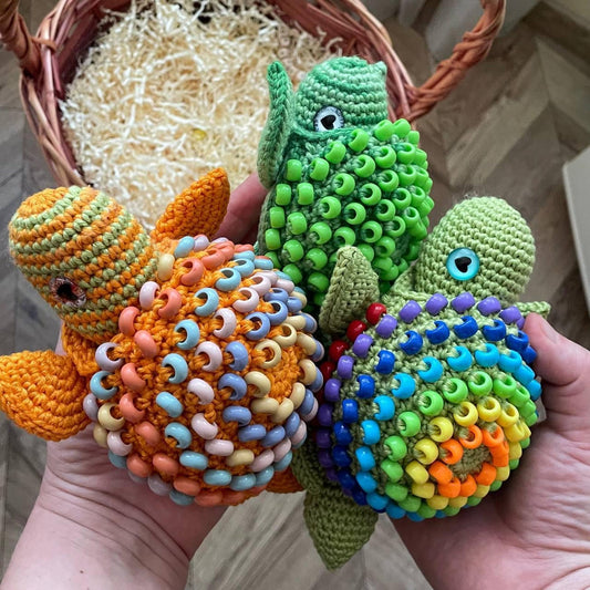 Peekaboo Turtle Crochet Pattern